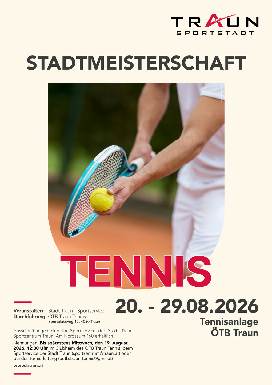TRAUNER TENNIS STADTMEISTERSCHAFT 2026